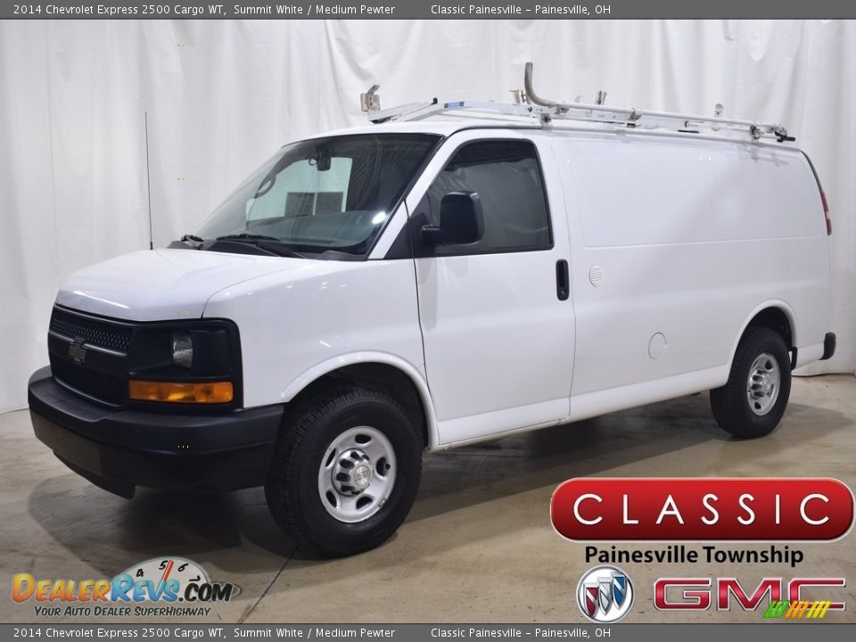 2014 Chevrolet Express 2500 Cargo WT Summit White / Medium Pewter Photo #1