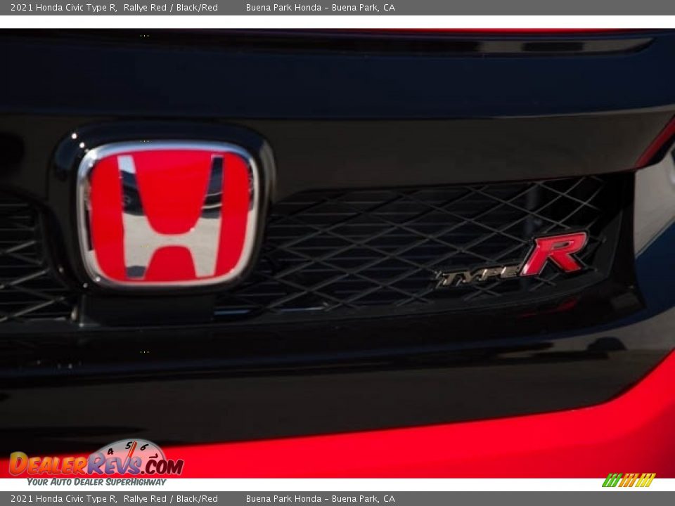 2021 Honda Civic Type R Rallye Red / Black/Red Photo #4