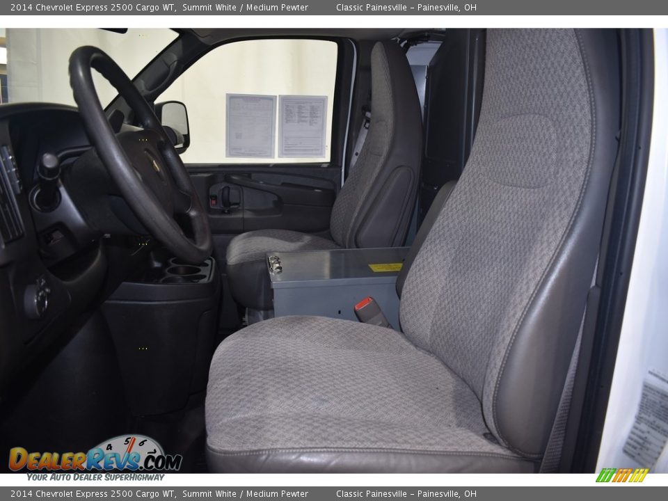 2014 Chevrolet Express 2500 Cargo WT Summit White / Medium Pewter Photo #7