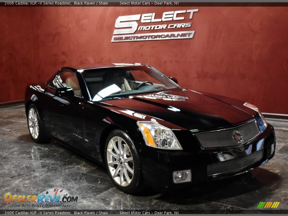 2006 Cadillac XLR -V Series Roadster Black Raven / Shale Photo #3