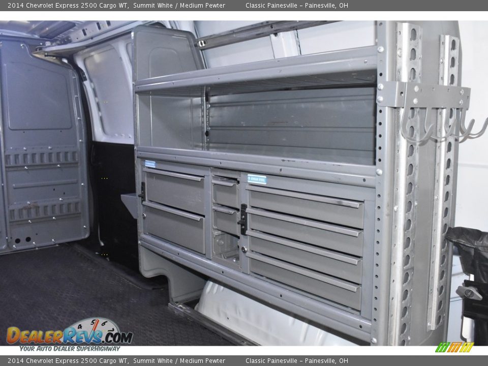 2014 Chevrolet Express 2500 Cargo WT Summit White / Medium Pewter Photo #10