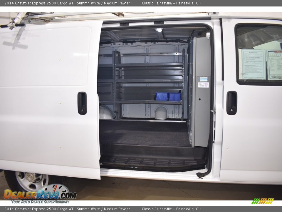 2014 Chevrolet Express 2500 Cargo WT Summit White / Medium Pewter Photo #11