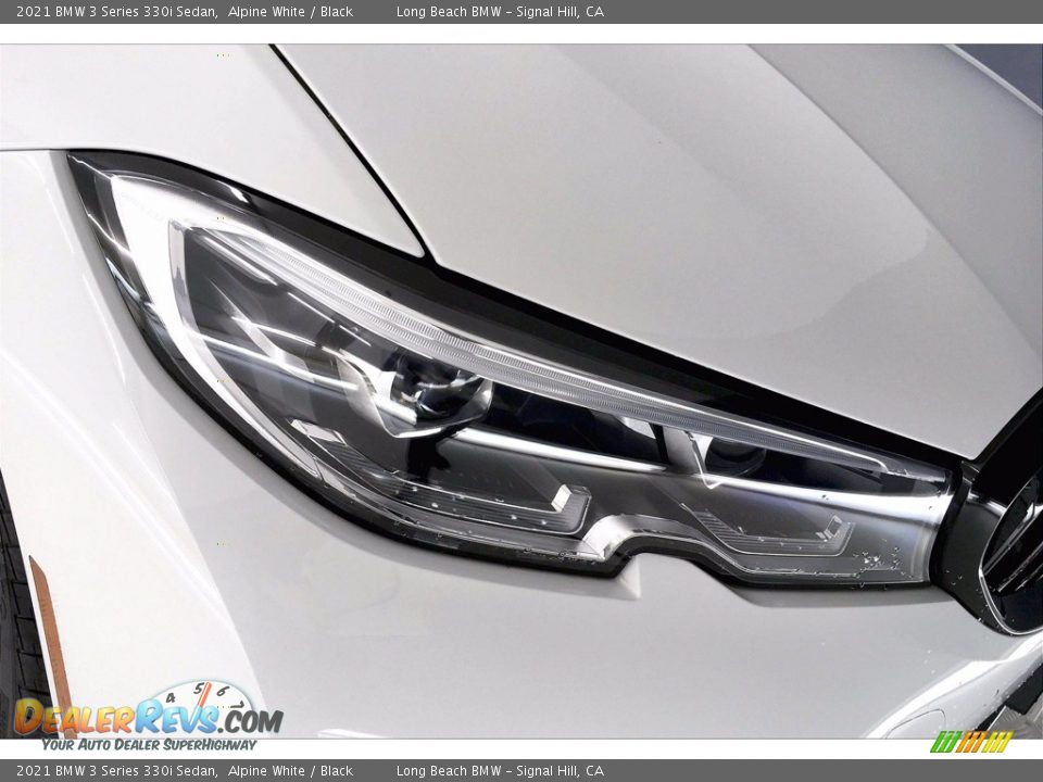 2021 BMW 3 Series 330i Sedan Alpine White / Black Photo #14