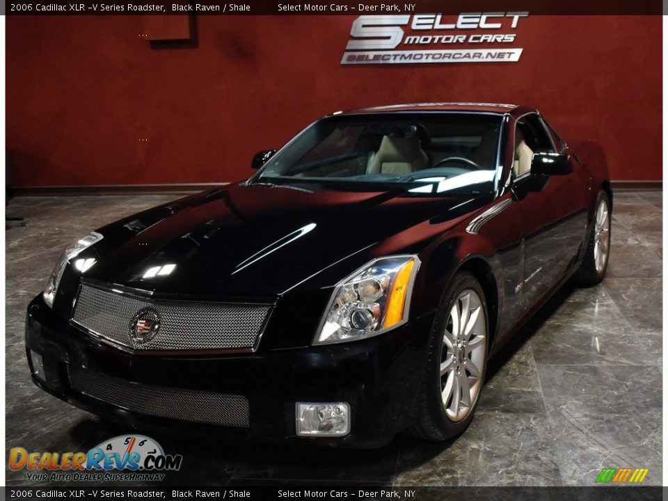 2006 Cadillac XLR -V Series Roadster Black Raven / Shale Photo #6