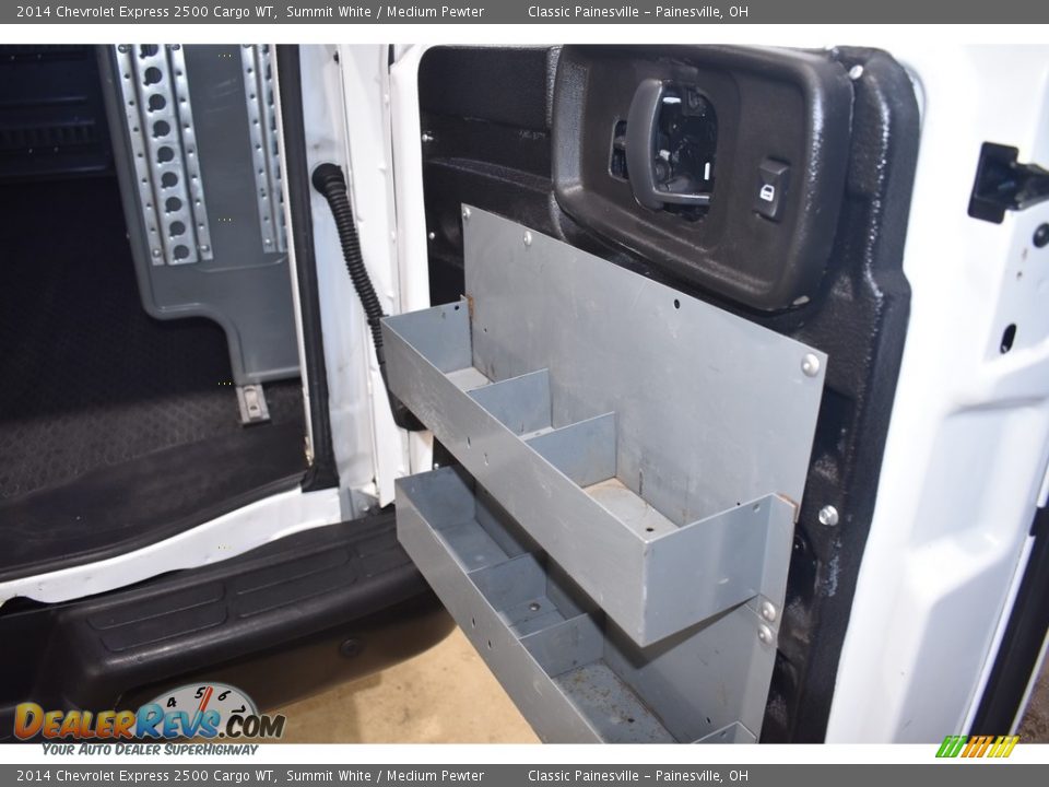 2014 Chevrolet Express 2500 Cargo WT Summit White / Medium Pewter Photo #12