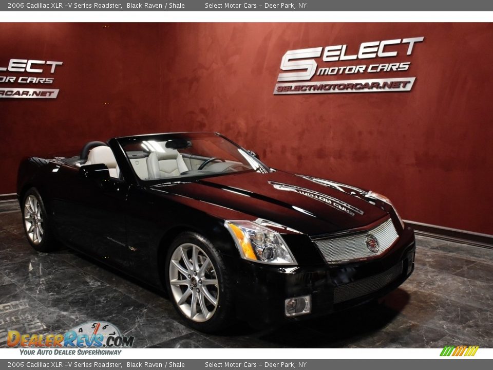 2006 Cadillac XLR -V Series Roadster Black Raven / Shale Photo #7