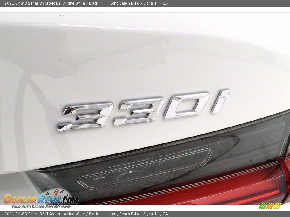2021 BMW 3 Series 330i Sedan Alpine White / Black Photo #16