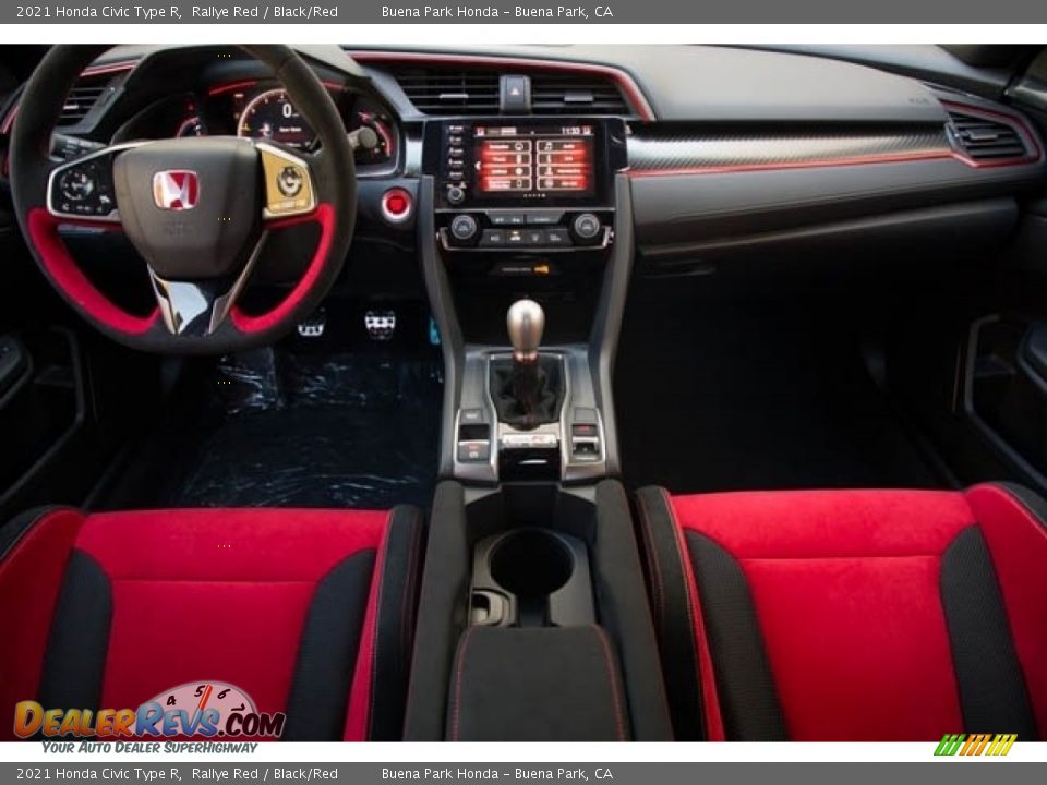 Black/Red Interior - 2021 Honda Civic Type R Photo #20