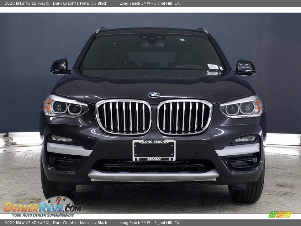 2020 BMW X3 sDrive30i Dark Graphite Metallic / Black Photo #2