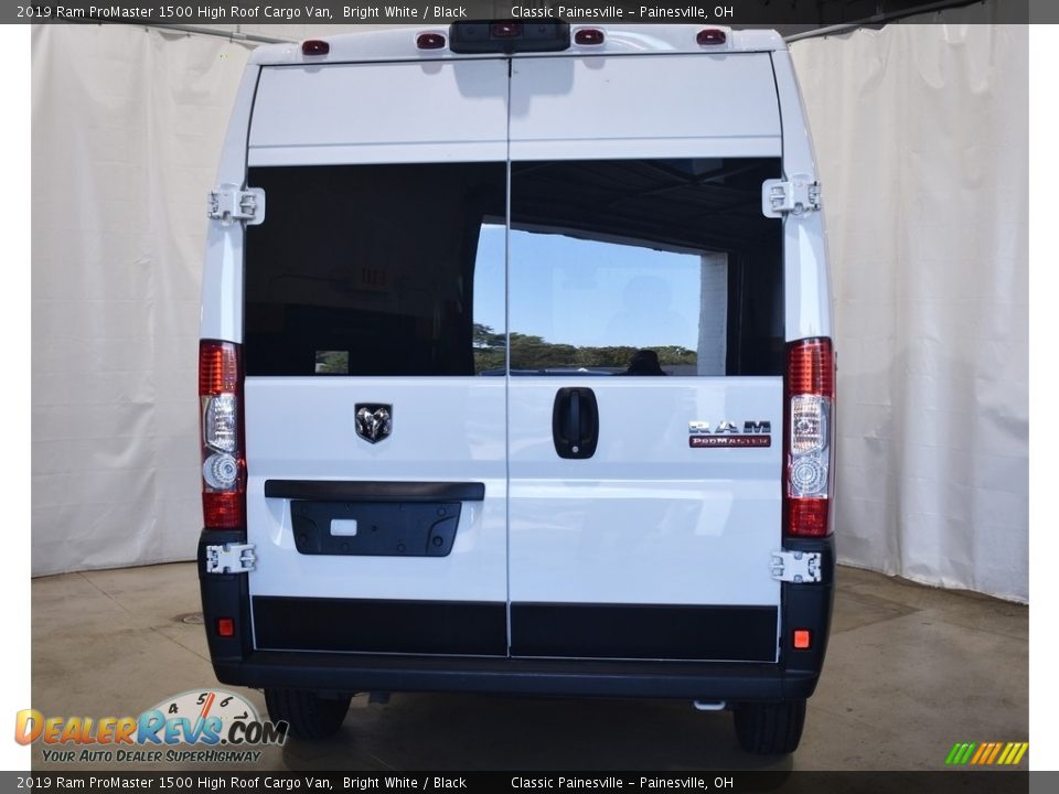 2019 Ram ProMaster 1500 High Roof Cargo Van Bright White / Black Photo #3