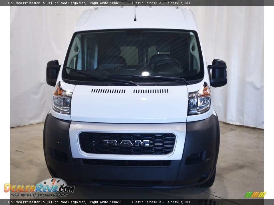 2019 Ram ProMaster 1500 High Roof Cargo Van Bright White / Black Photo #4