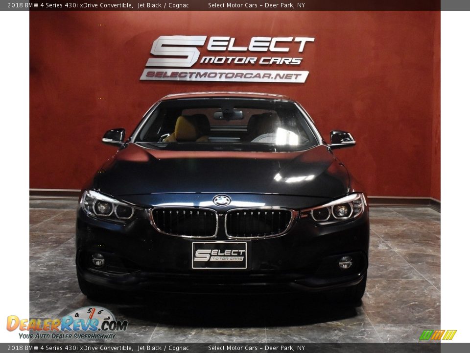 2018 BMW 4 Series 430i xDrive Convertible Jet Black / Cognac Photo #2