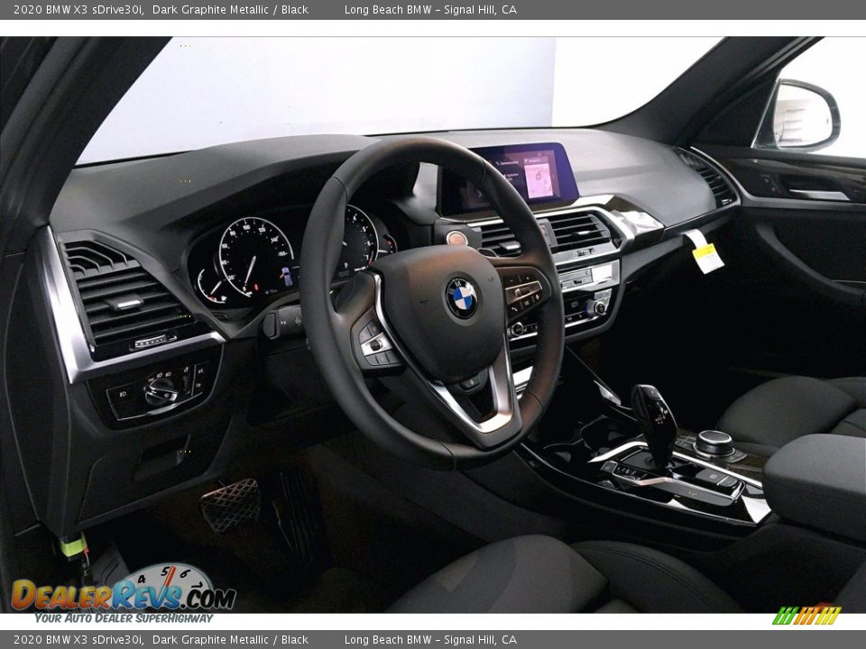 2020 BMW X3 sDrive30i Dark Graphite Metallic / Black Photo #7