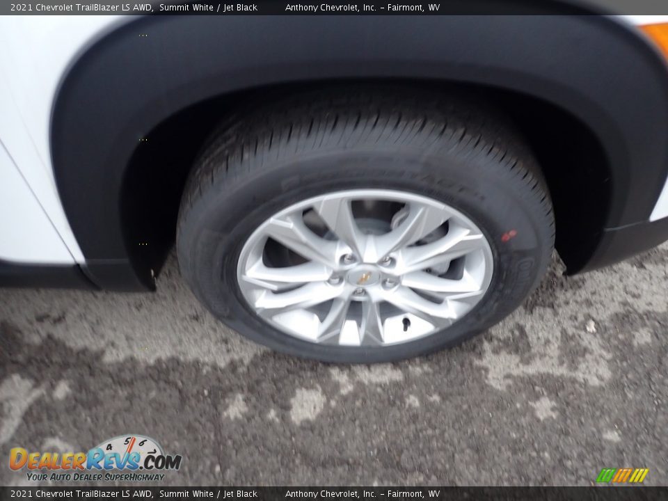 2021 Chevrolet TrailBlazer LS AWD Summit White / Jet Black Photo #2