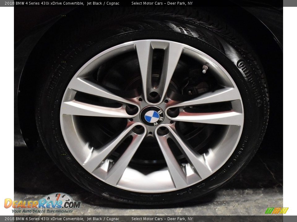 2018 BMW 4 Series 430i xDrive Convertible Jet Black / Cognac Photo #9