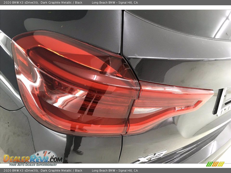 2020 BMW X3 sDrive30i Dark Graphite Metallic / Black Photo #15