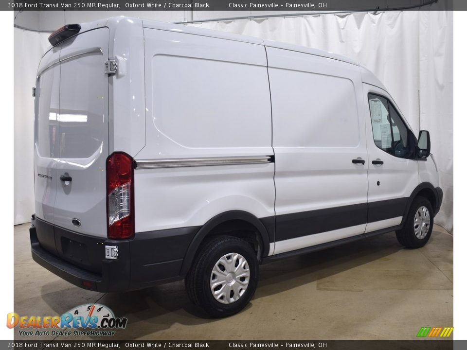 Oxford White 2018 Ford Transit Van 250 MR Regular Photo #2