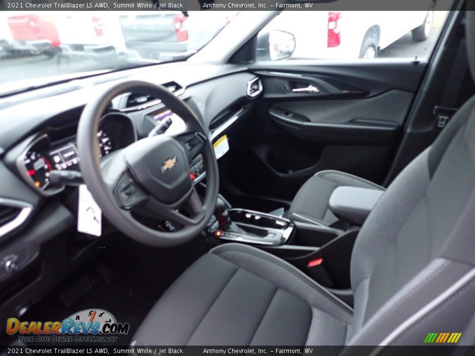 2021 Chevrolet TrailBlazer LS AWD Summit White / Jet Black Photo #12