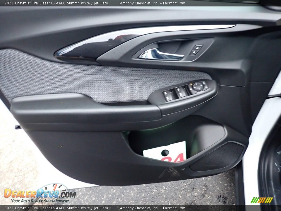 2021 Chevrolet TrailBlazer LS AWD Summit White / Jet Black Photo #13