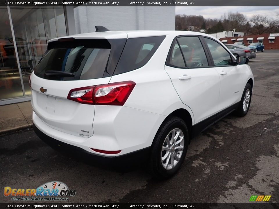 2021 Chevrolet Equinox LS AWD Summit White / Medium Ash Gray Photo #4