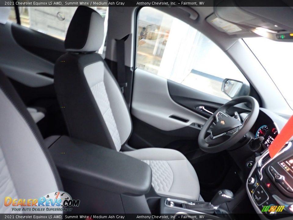 2021 Chevrolet Equinox LS AWD Summit White / Medium Ash Gray Photo #10