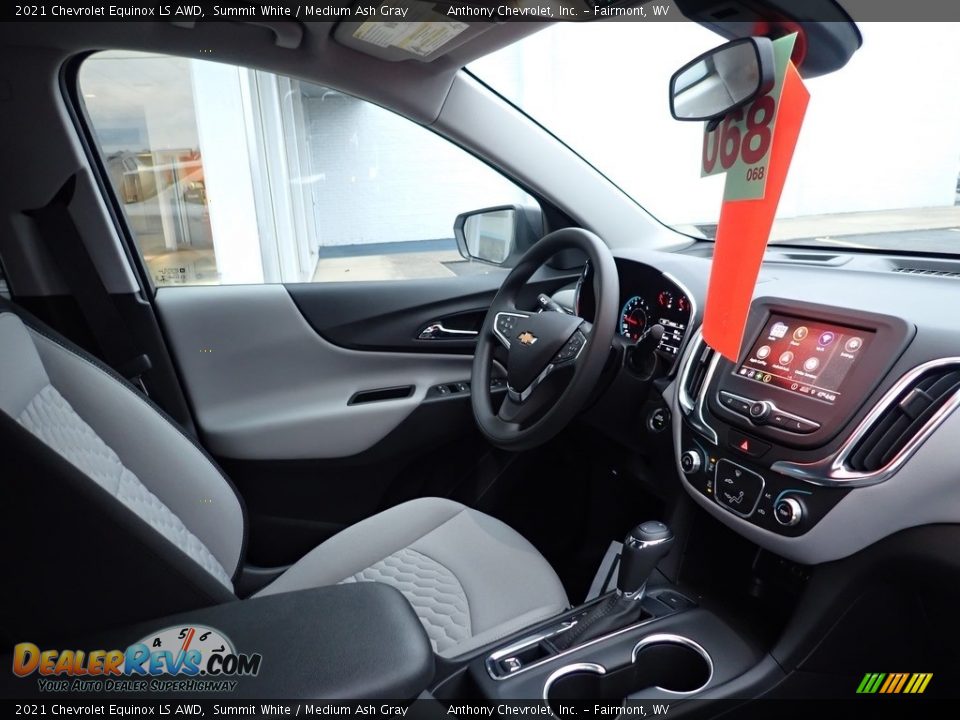 2021 Chevrolet Equinox LS AWD Summit White / Medium Ash Gray Photo #11
