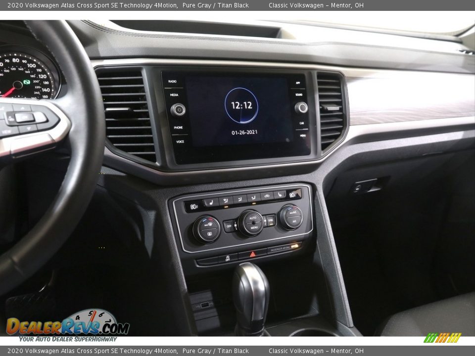 2020 Volkswagen Atlas Cross Sport SE Technology 4Motion Pure Gray / Titan Black Photo #9