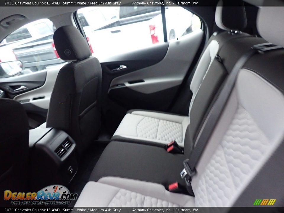 2021 Chevrolet Equinox LS AWD Summit White / Medium Ash Gray Photo #12