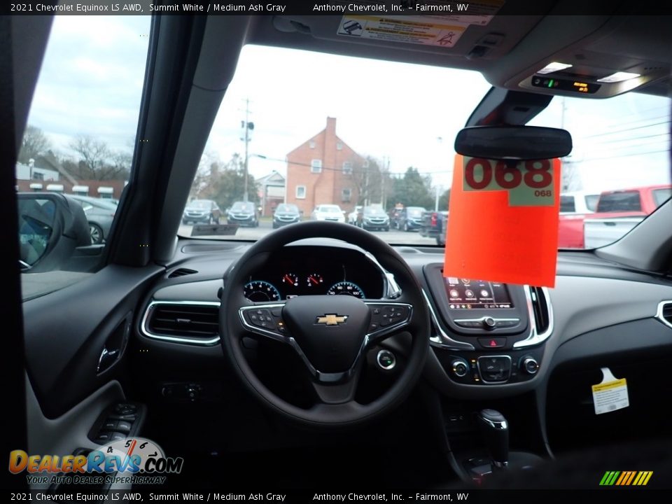 2021 Chevrolet Equinox LS AWD Summit White / Medium Ash Gray Photo #13
