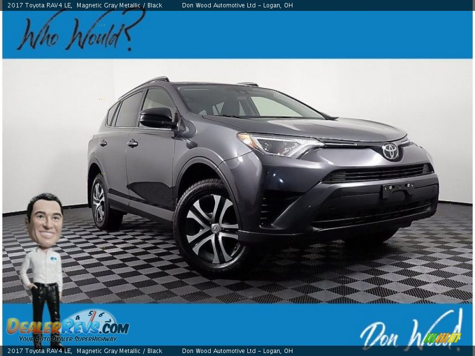 2017 Toyota RAV4 LE Magnetic Gray Metallic / Black Photo #1