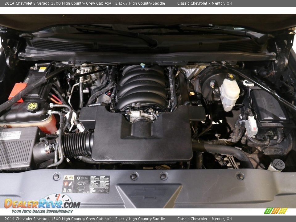 2014 Chevrolet Silverado 1500 High Country Crew Cab 4x4 6.2 Liter DI OHV 16-Valve VVT EcoTec3 V8 Engine Photo #23