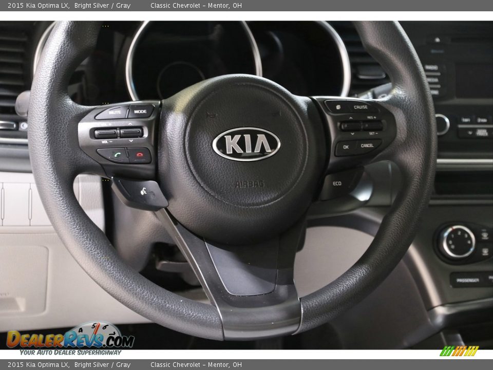 2015 Kia Optima LX Bright Silver / Gray Photo #7