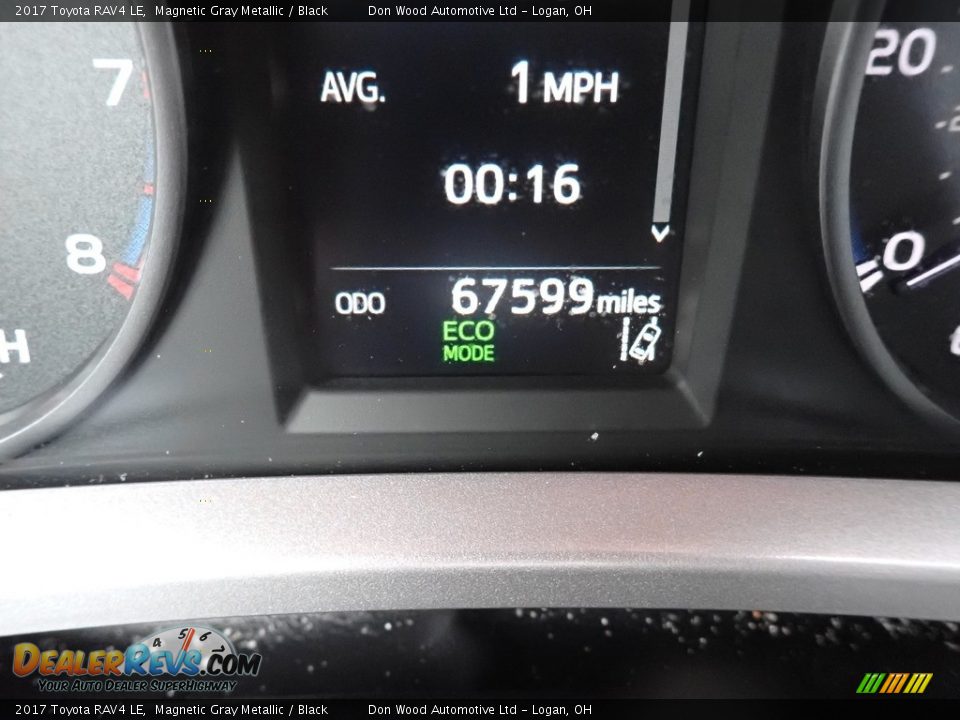 2017 Toyota RAV4 LE Magnetic Gray Metallic / Black Photo #33