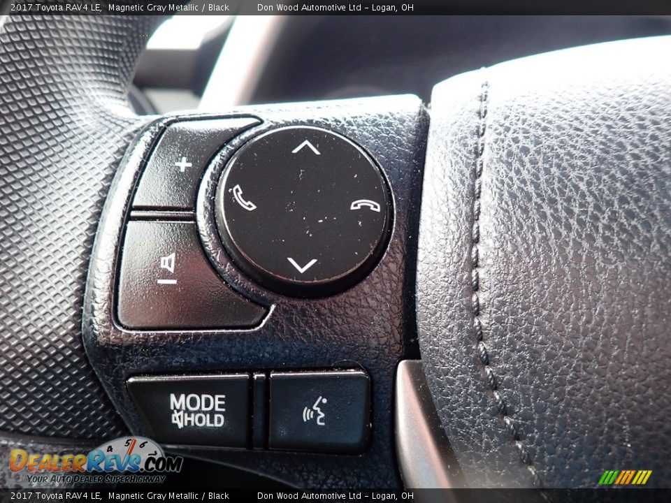 2017 Toyota RAV4 LE Magnetic Gray Metallic / Black Photo #35