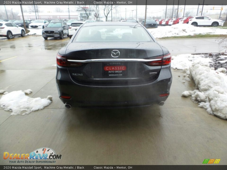 2020 Mazda Mazda6 Sport Machine Gray Metallic / Black Photo #5
