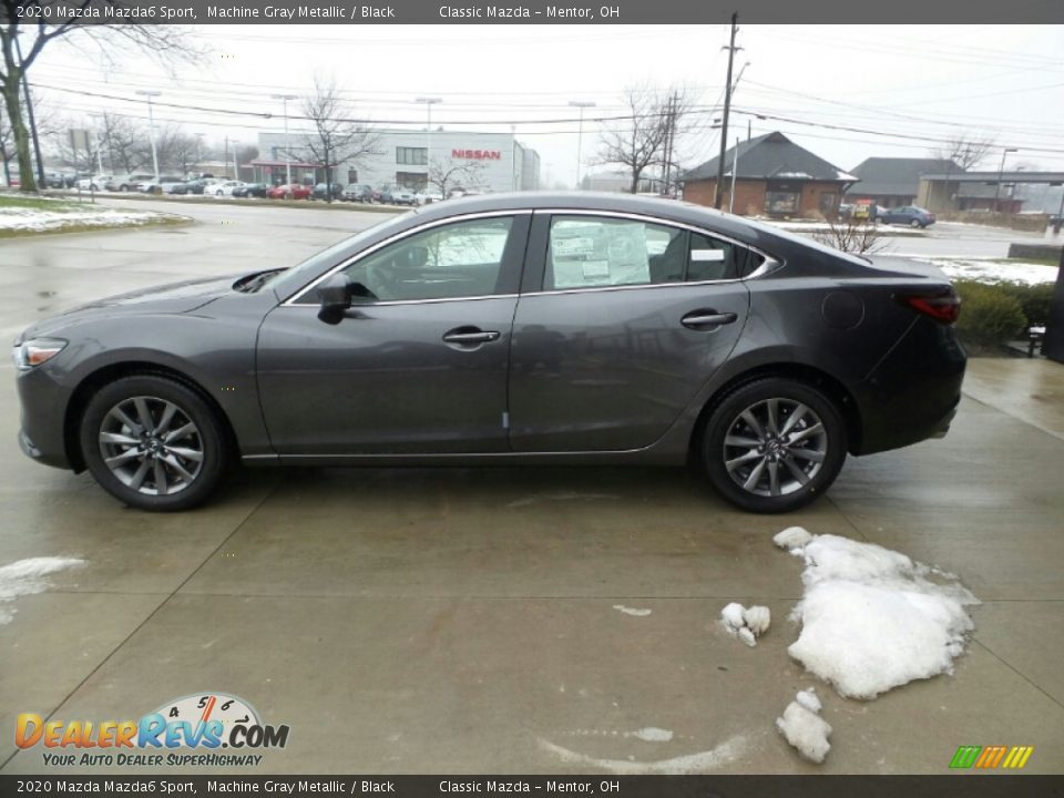 2020 Mazda Mazda6 Sport Machine Gray Metallic / Black Photo #6