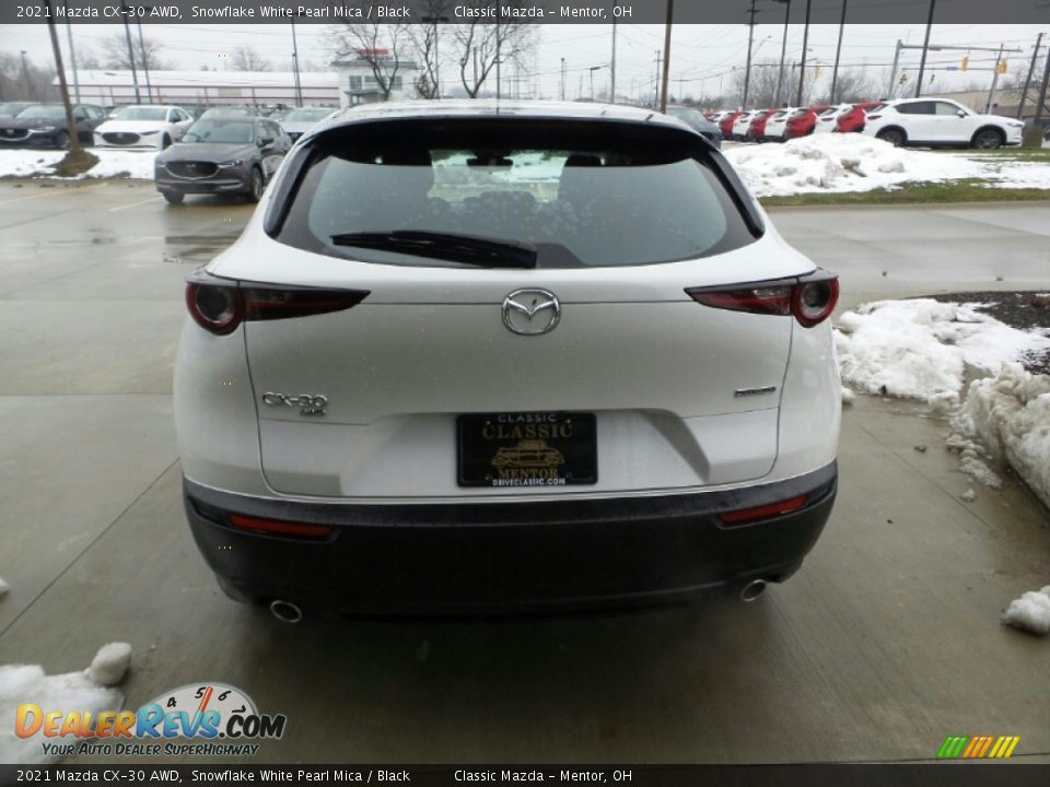 2021 Mazda CX-30 AWD Snowflake White Pearl Mica / Black Photo #5