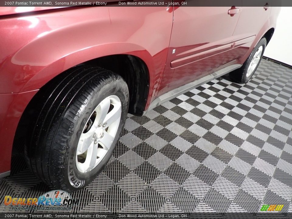 2007 Pontiac Torrent AWD Sonoma Red Metallic / Ebony Photo #9