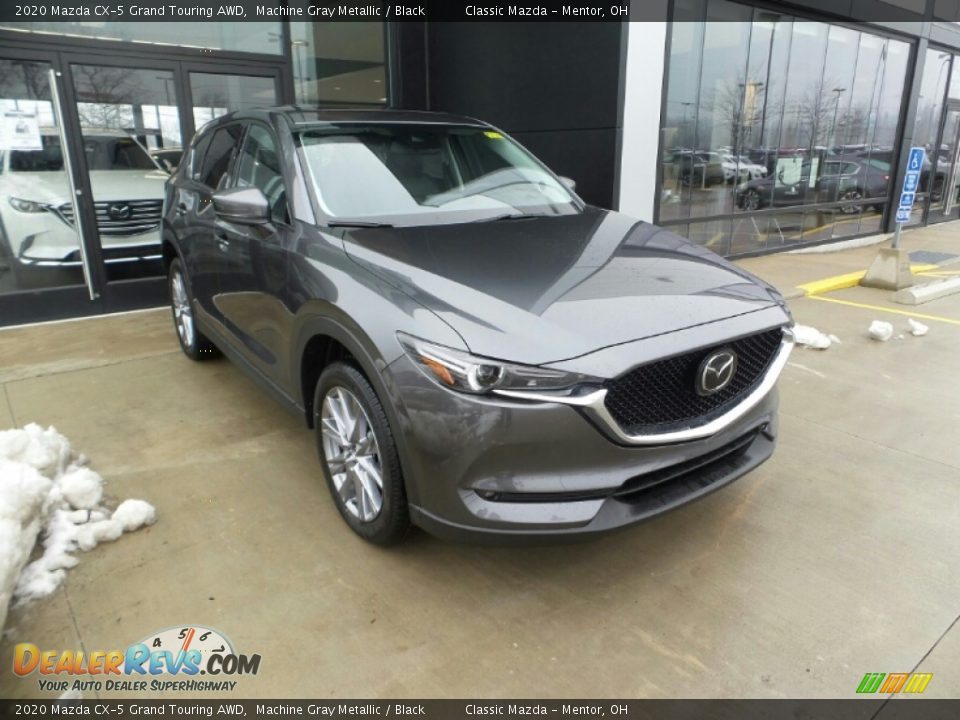 2020 Mazda CX-5 Grand Touring AWD Machine Gray Metallic / Black Photo #1