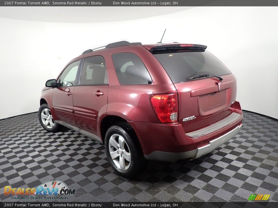 2007 Pontiac Torrent AWD Sonoma Red Metallic / Ebony Photo #11