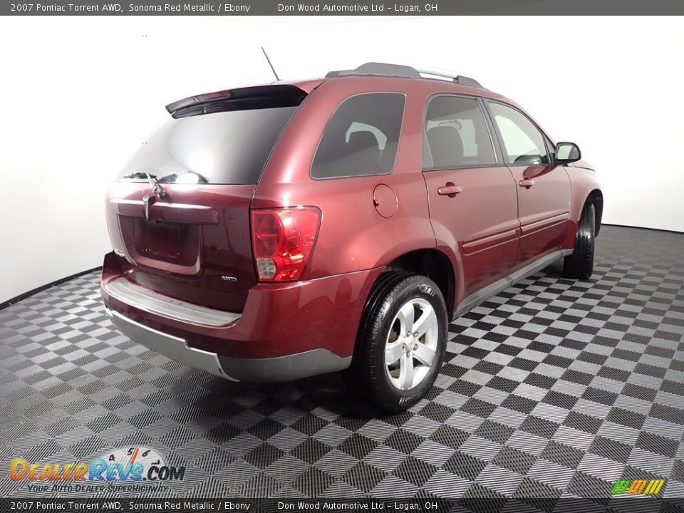 2007 Pontiac Torrent AWD Sonoma Red Metallic / Ebony Photo #13