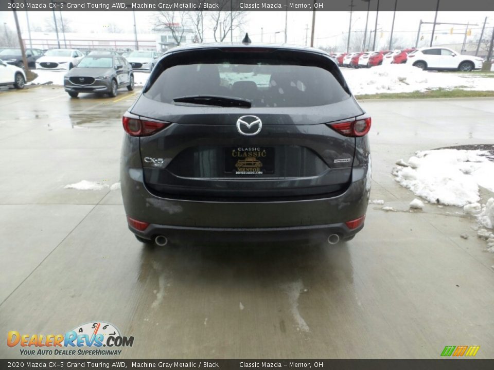 2020 Mazda CX-5 Grand Touring AWD Machine Gray Metallic / Black Photo #5