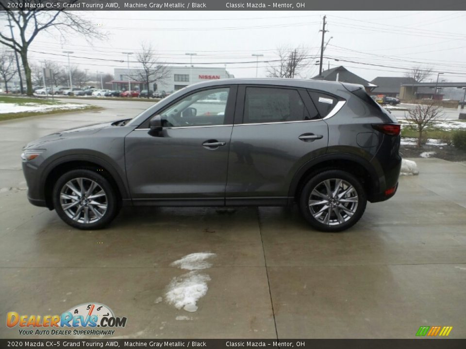 2020 Mazda CX-5 Grand Touring AWD Machine Gray Metallic / Black Photo #6