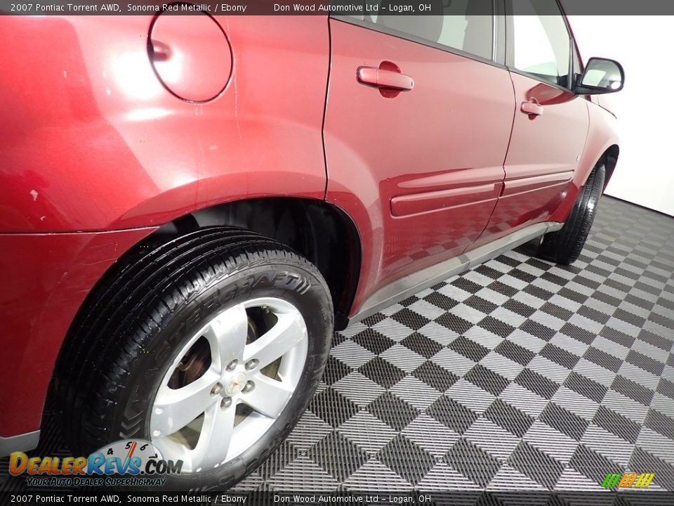 2007 Pontiac Torrent AWD Sonoma Red Metallic / Ebony Photo #14