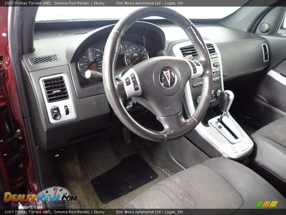 2007 Pontiac Torrent AWD Sonoma Red Metallic / Ebony Photo #20