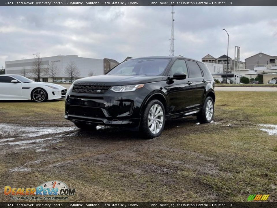 2021 Land Rover Discovery Sport S R-Dynamic Santorini Black Metallic / Ebony Photo #1