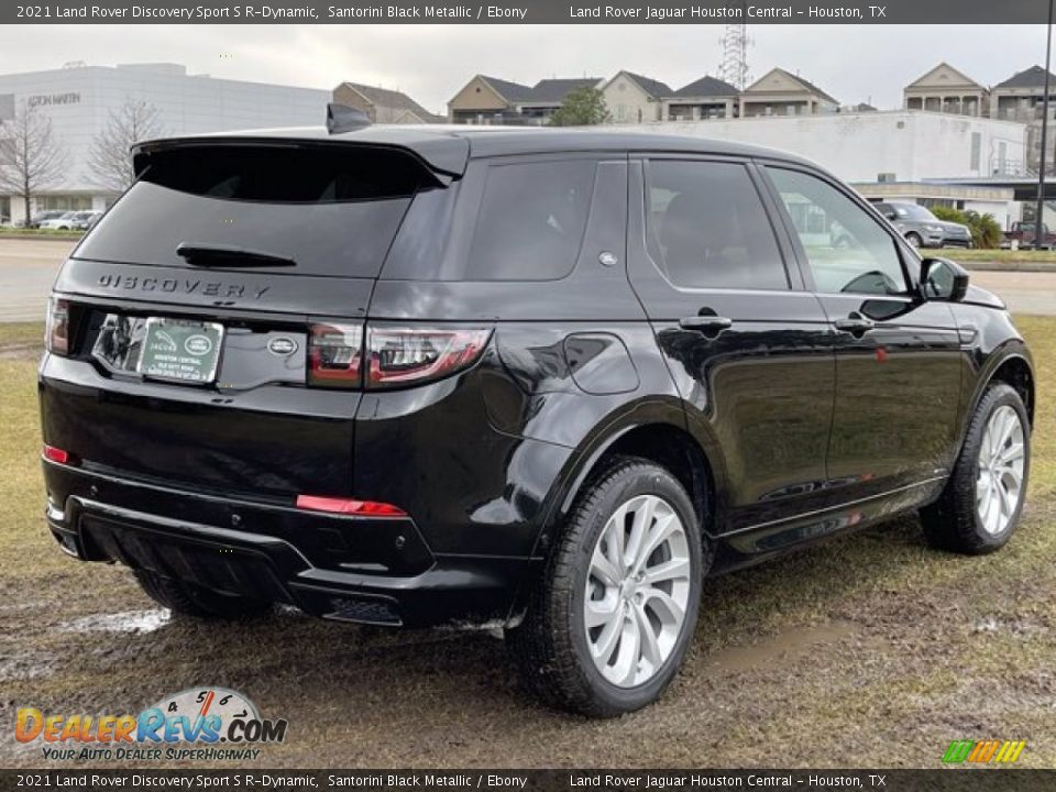 2021 Land Rover Discovery Sport S R-Dynamic Santorini Black Metallic / Ebony Photo #3