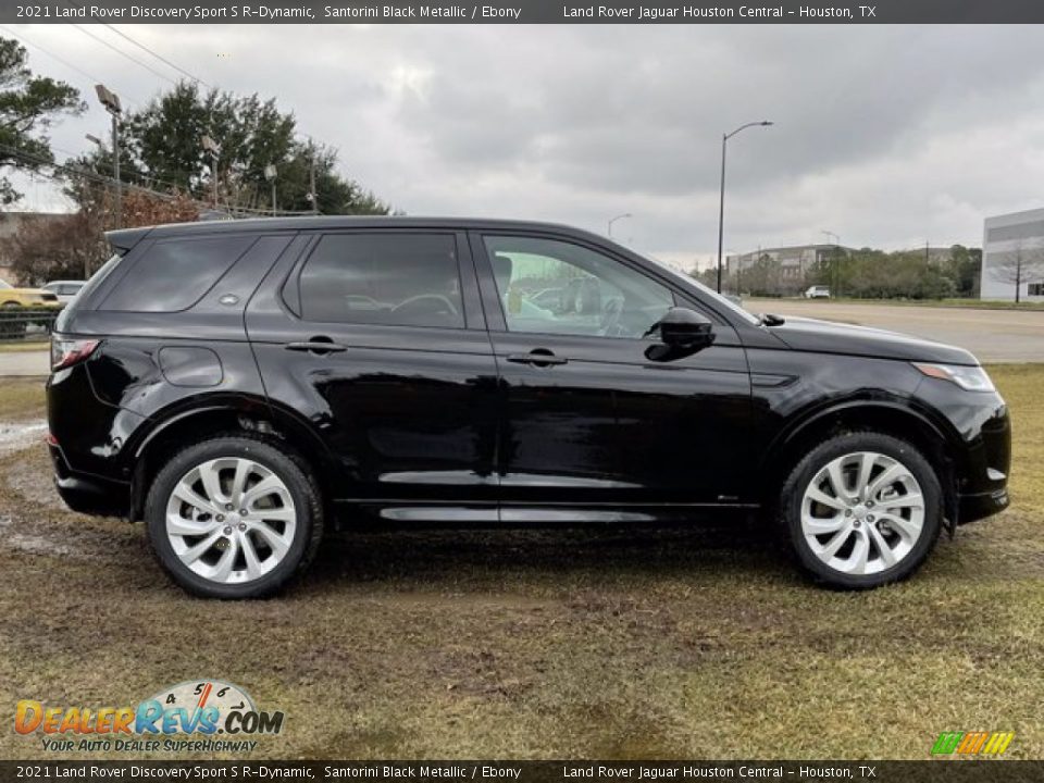 2021 Land Rover Discovery Sport S R-Dynamic Santorini Black Metallic / Ebony Photo #7