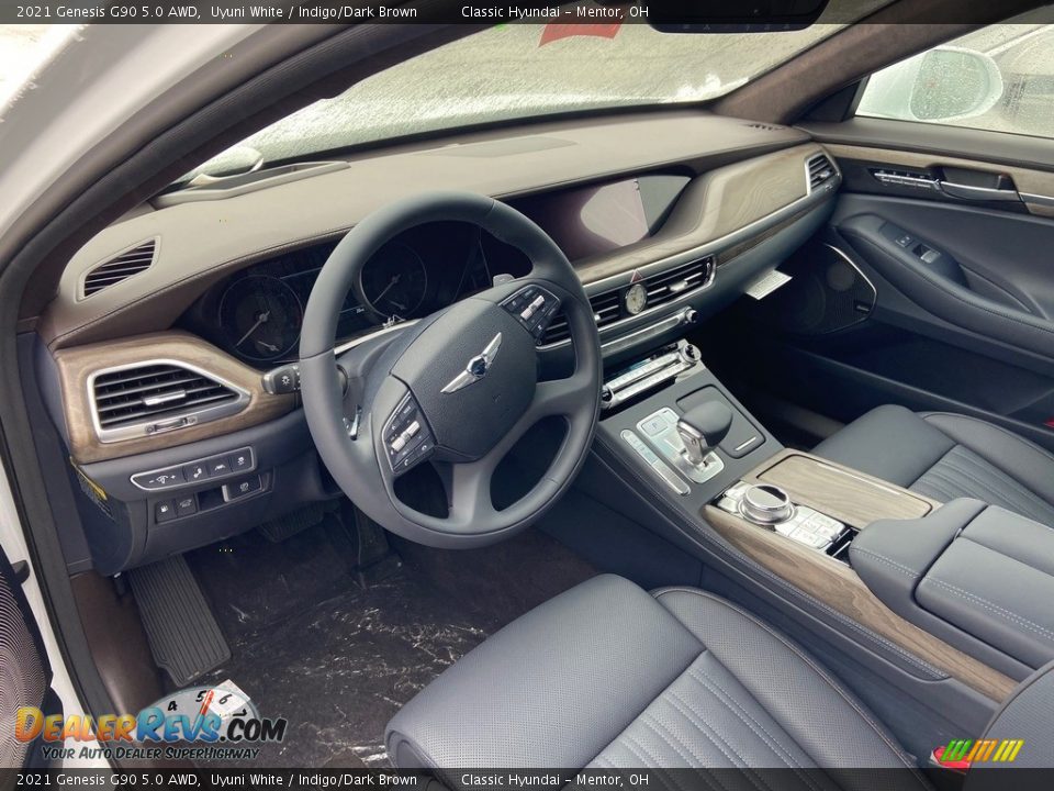 Front Seat of 2021 Genesis G90 5.0 AWD Photo #4