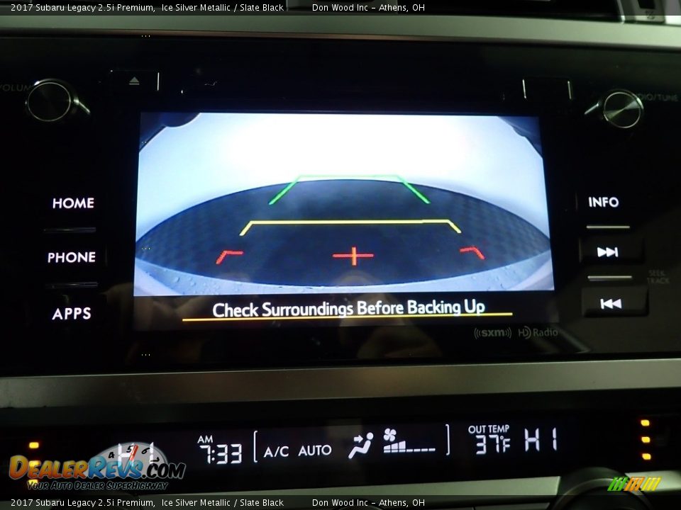 2017 Subaru Legacy 2.5i Premium Ice Silver Metallic / Slate Black Photo #2